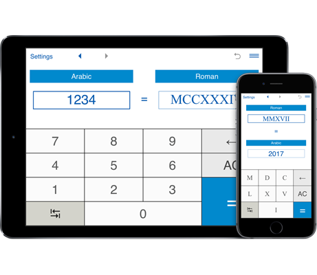 Roman Numerals Converter