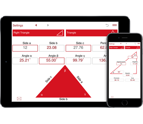 Trigonometry Master - triangle calculator